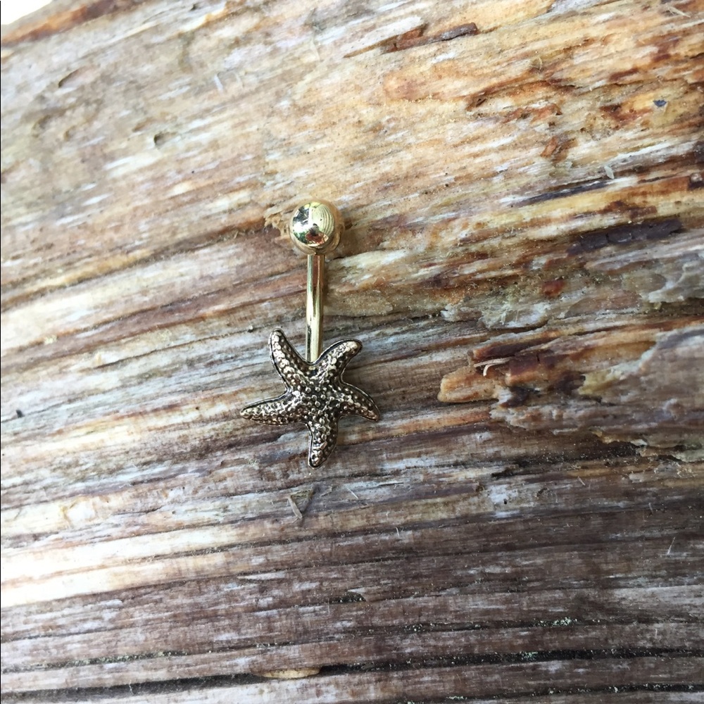 Starfish Belly Button Navel Ring‎